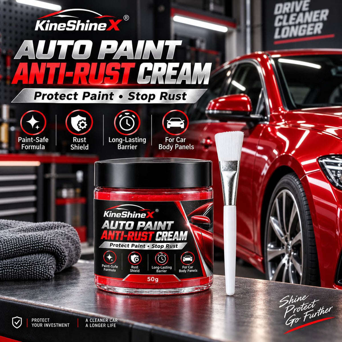 Car Metal Rust Repair Paste