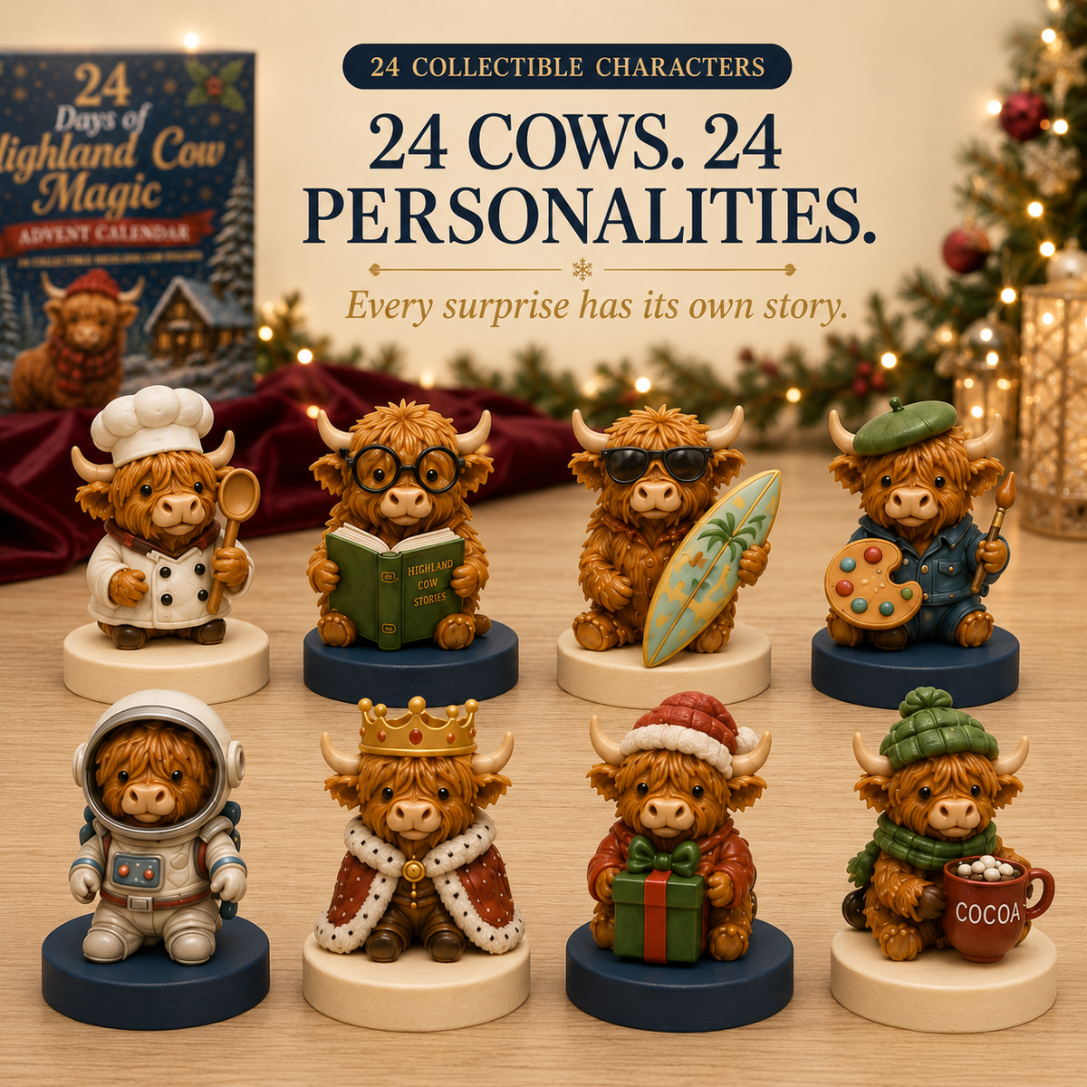 🐮 24 Days of Highland Cow Advent Calendar