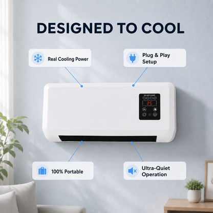 🔥Limited Discount🔥Ductless Portable Air Conditioners No Windows Needed