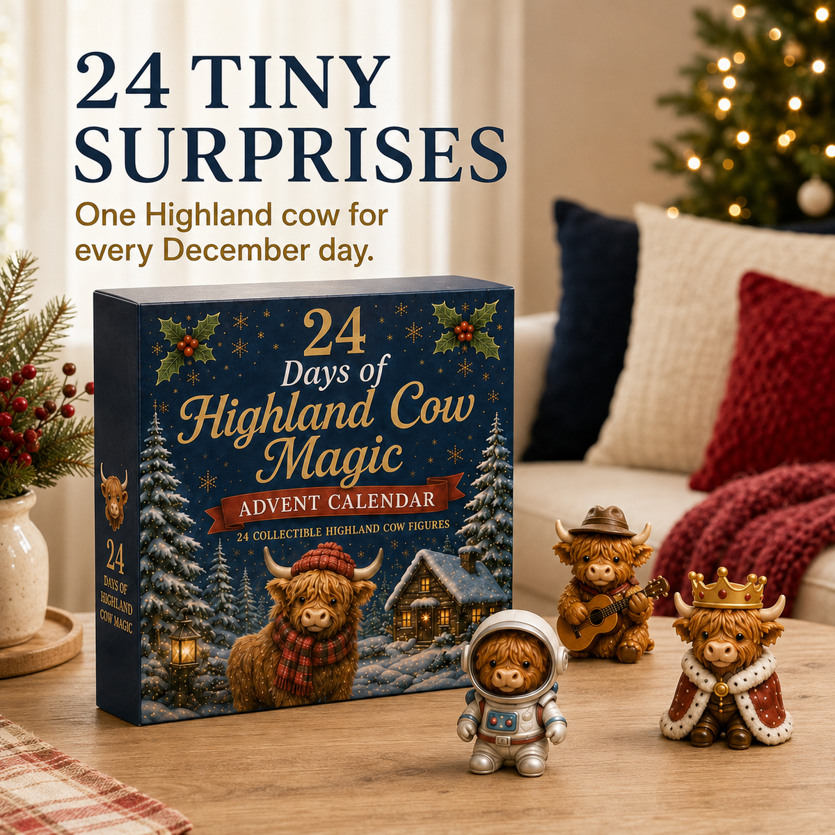 🐮 24 Days of Highland Cow Advent Calendar