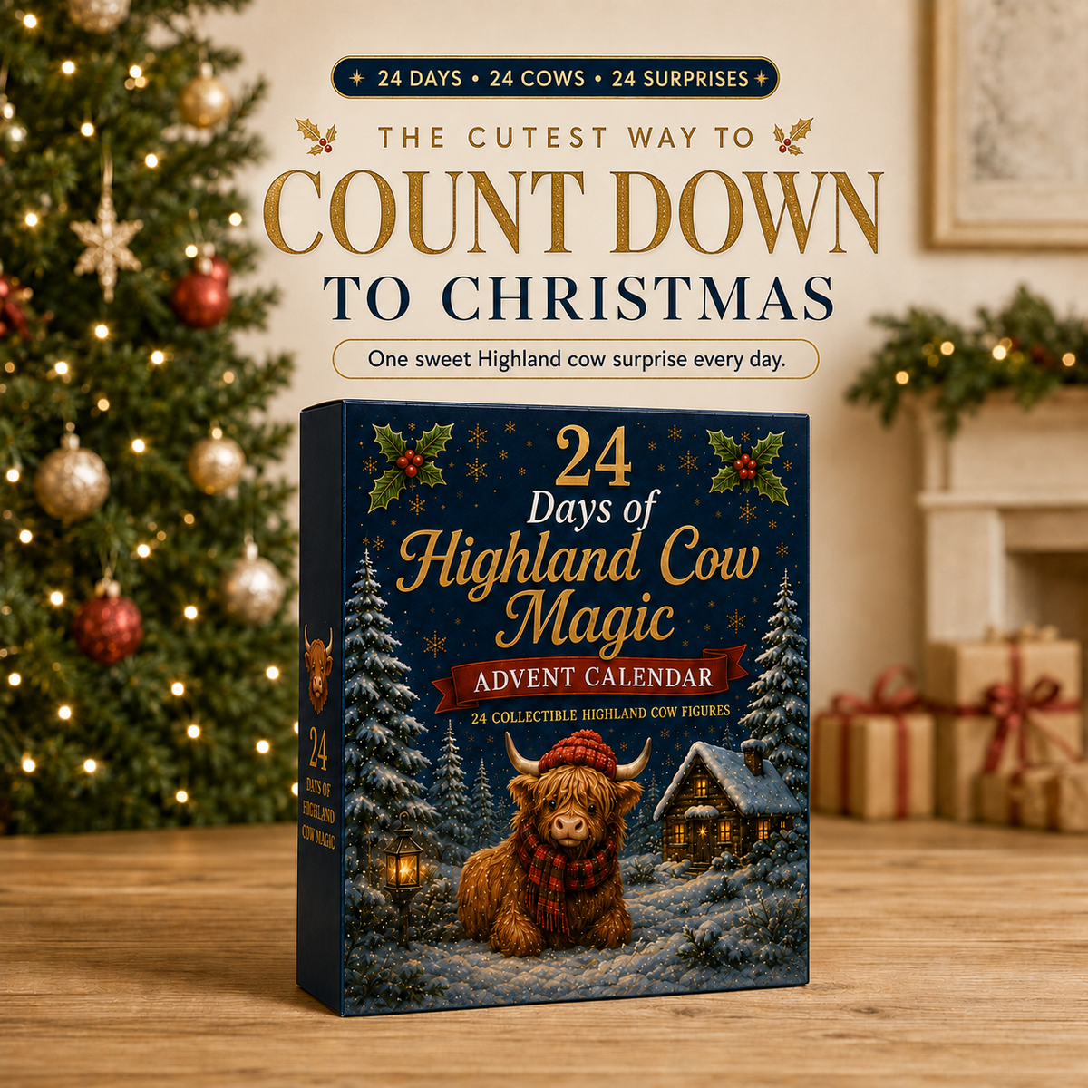 🐮 24 Days of Highland Cow Advent Calendar