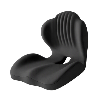 🪑 Ergonomic Memory Foam Seat Cushion with Back Support – Stay Comfortable All Day, Perfect for Office, Car & Home ✨