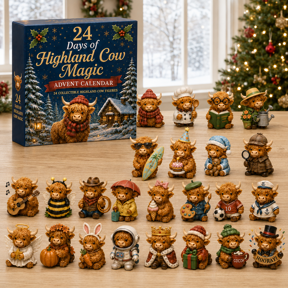 🐮 24 Days of Highland Cow Advent Calendar
