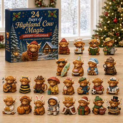 🐮 24 Days of Highland Cow Advent Calendar